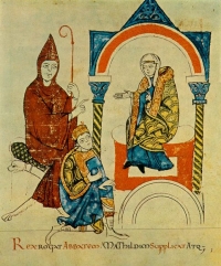 Święty Majol z Cluny Święty Hugon z Cluny, Henryk IV i Matylda Toskańska