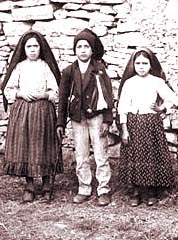 Tr�jka dzieci z Fatimy: Hiacynta, Franciszek i �ucja