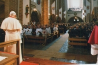 �w. Jan Pawe� II w katedrze szczeci�skiej, 11 czerwca 1987 r.