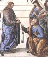 Święty Piotr otrzymuje klucze Królestwa Święty Piotr otrzymuje klucze Królestwa