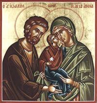 �wi�ci Joachim i Anna, rodzice Maryi