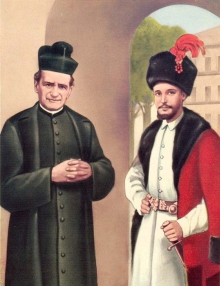 Św. Jan Bosko i bł. August Czartoryski Św. Jan Bosko i bł. August Czartoryski