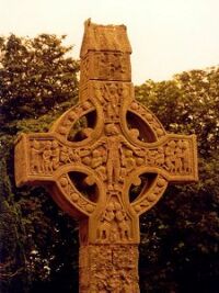 Krzyż celtycki z Irlandii Krzyż celtycki z Irlandii