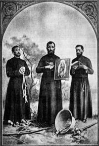 Święci Roch Gonzalez, Alfons Rodriguez i Jan de Castillo Święci Roch Gonzalez, Alfons Rodriguez i Jan de Castillou