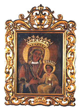 Obraz Matki Bożej Opieki z katedry zamojskiej Obraz Matki Bożej Opieki z katedry zamojskiej